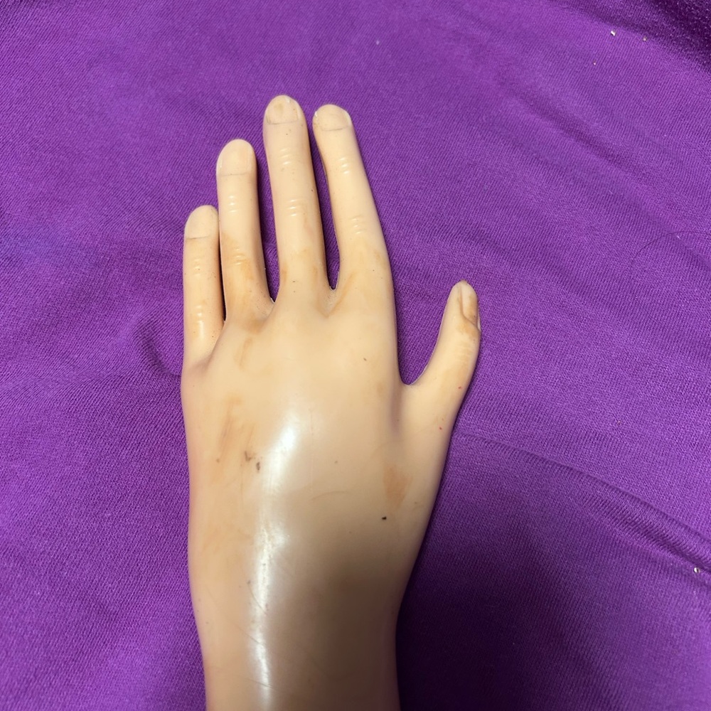 Realistic Tan Hand Model